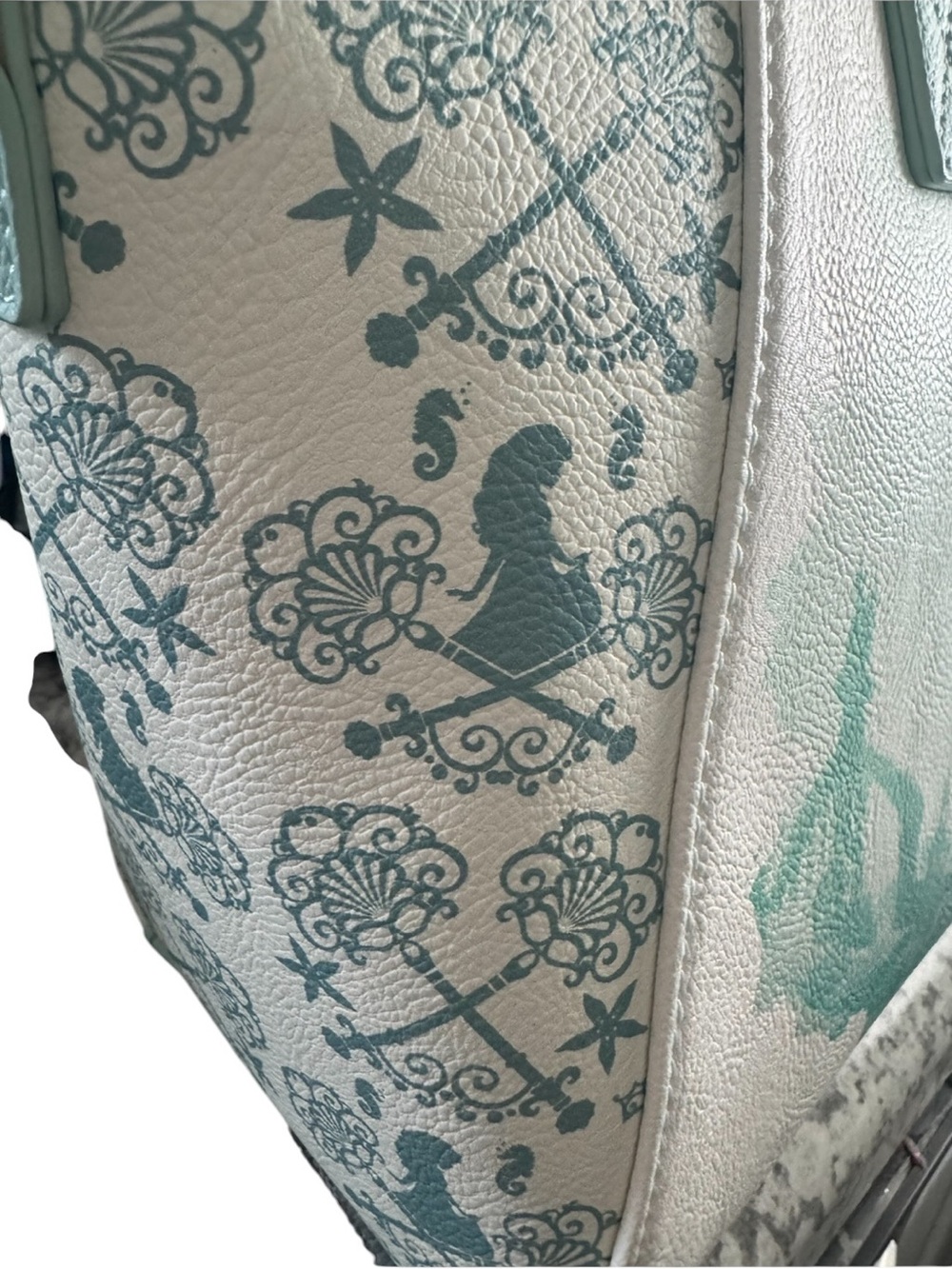 Ariel Loungefly Disney Princess Satchel Bag or Crossbody - Picture 3 of 4